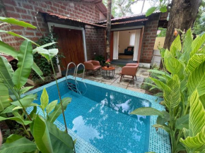Cheerful 2-Bedroom Villa with Private Plunge Pool, Candolim, Goa